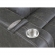 Power Reclining Chaise Lounge Chair with Charger in Gray Fabric