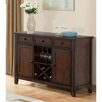 Tuscan Hills 52" Server in Tobacco Brown Wood