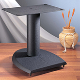 DF Series Center Speaker Stand in Black Cast Iron