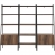 Arlo 3 Piece Storage Bookcase Set in Reclaimed Barnwood