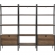 Arlo 3 Piece Storage Bookcase Set in Reclaimed Barnwood