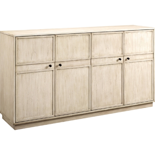 Noah 62" Framed 4 Door Sideboard in Birch Finish