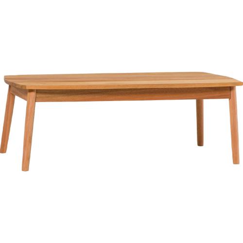 Circa Outdoor Spindle Style Coffee Table in Natural Finish Wood