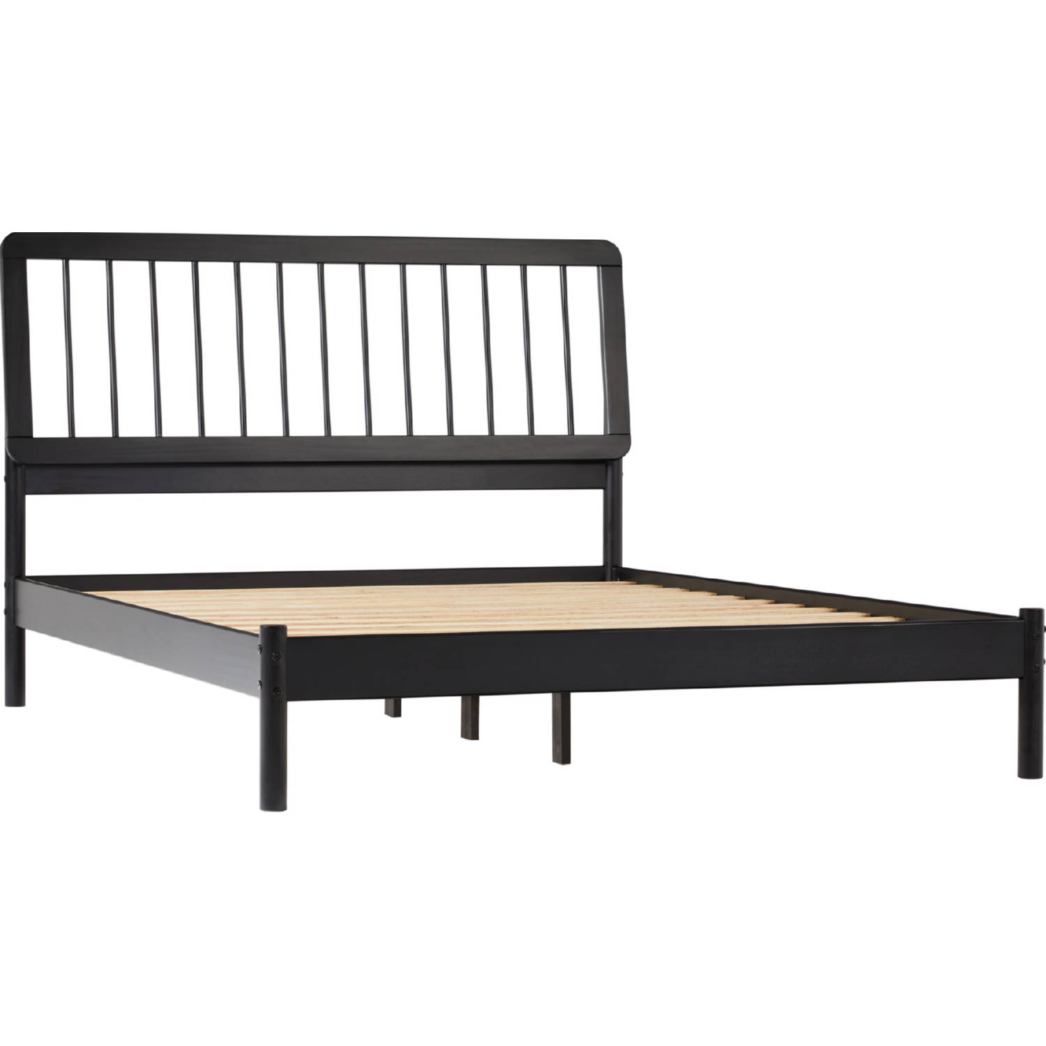 Black spindle headboard online