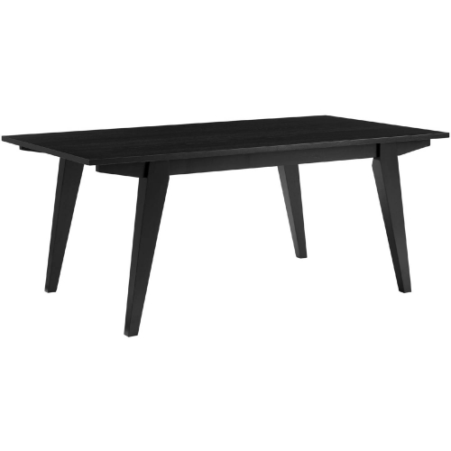 Kochi 43" Coffee Table in Black Finish Wood