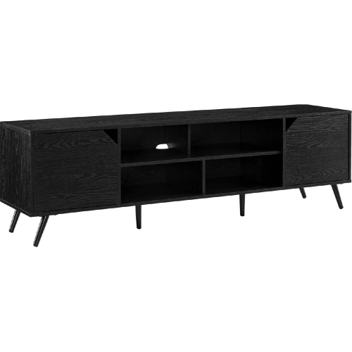 Noah 70" TV Stand in Black Finish