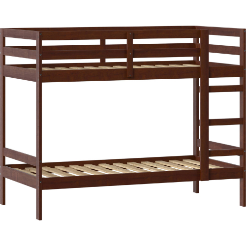 Sophie Twin over Twin Bunk Bed in Espresso Finish Wood