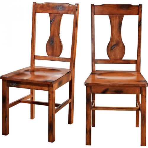 Huntsman Dining Chair in Dark Oak (Set of 2)