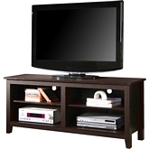 58" Wood TV Stand in Espresso