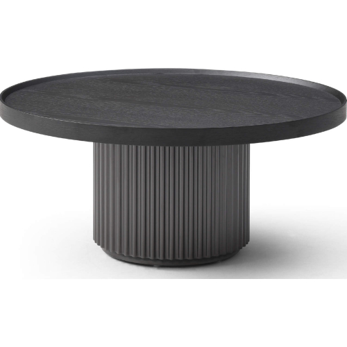 Heidi Coffee Table in Smoke Oak & Silver Grey Wood