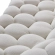 Nest Curved Sofa in All Over Tufted White Boucle Fabric