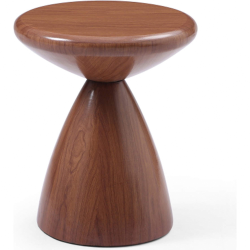 Ayla Side Table in Walnut Veneer