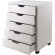 Halifax 5 Drawer Cabinet For Closet or Office in White