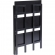 3 Tier Folding & Stackable Shelf in Black