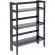 3 Tier Folding & Stackable Shelf in Black
