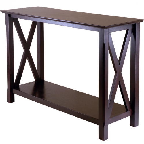 Xola Console Table in Cappuccino