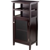 Alta Wine Cabinet in Espresso Finish