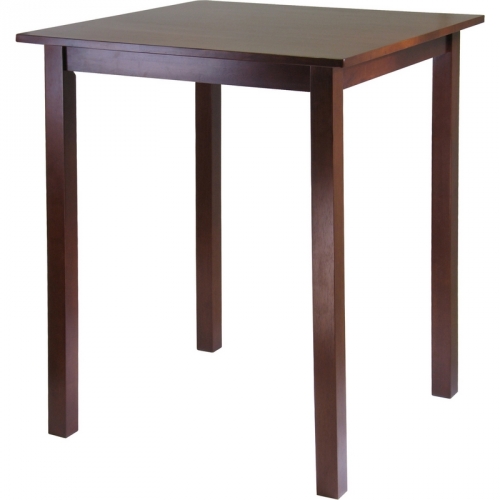 Parkland Square Pub Table in Antique Walnut