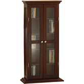 DVD or CD Cabinet in Antique Walnut