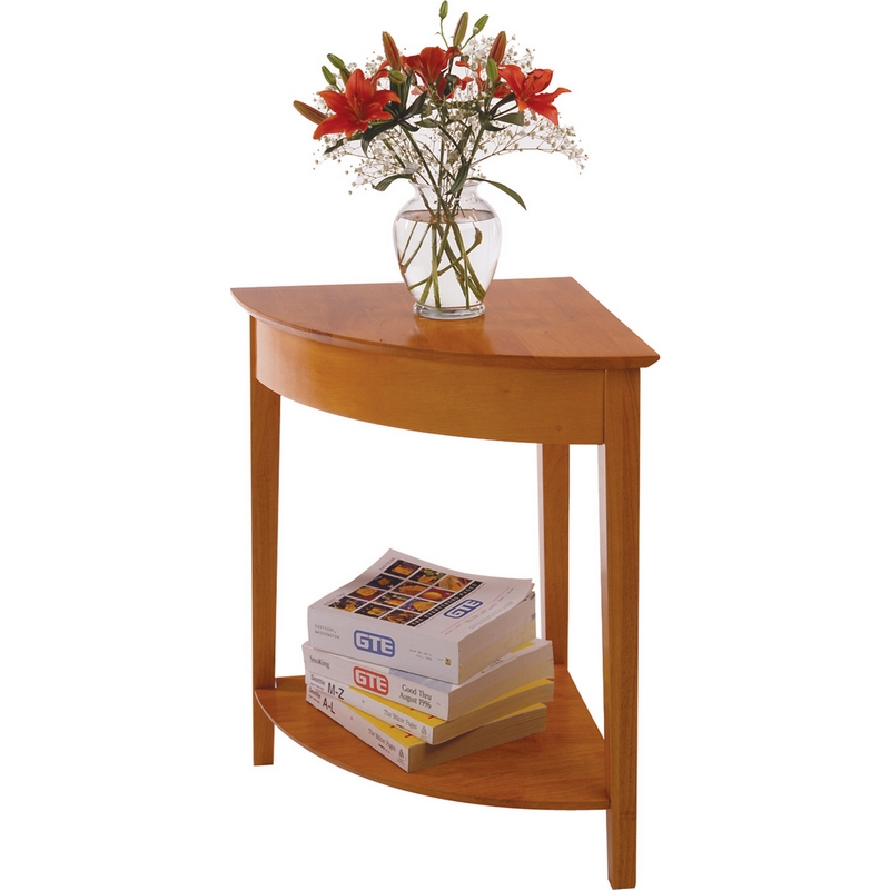 Winsome 99320 Studio Corner Table in Honey