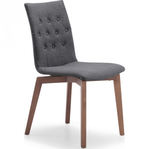 Orebro Chair Graphite Fabric (Set of 2)