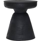 Sage Table in Stool Matte Black Steel