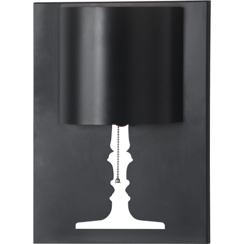 Dream Wall Lamp in Black Shade & Painted Metal