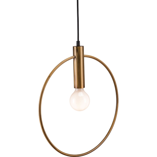 Irenza Ceiling Lamp in Gold Steel