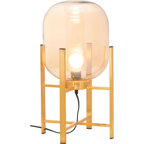 Wonderwall Table Lamp in Gold Steel & Glass