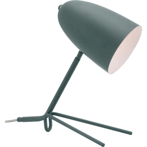 Jamison Table Lamp in Matte Green Steel