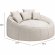 Kime Outdoor Daybed in Beige Olefin Outdoor Fabric