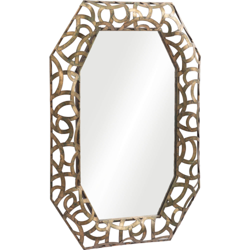 Kin Mirror in Bronze Finish Steel