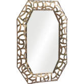 Kin Mirror in Bronze Finish Steel