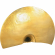 Fan Statue in Gold Aluminum